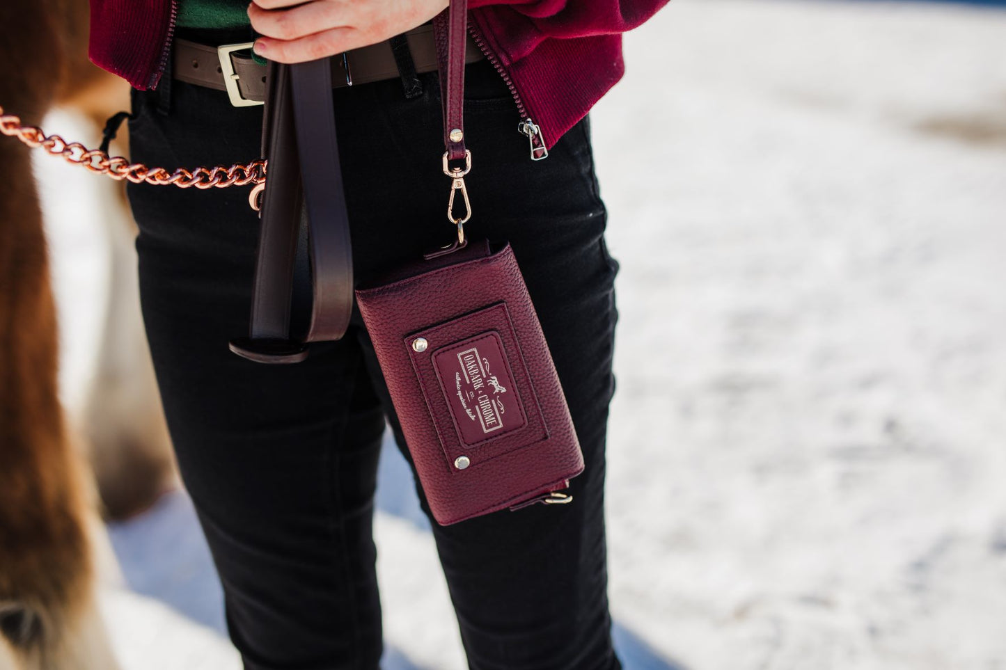 Rider Belt Bag in Cabernet