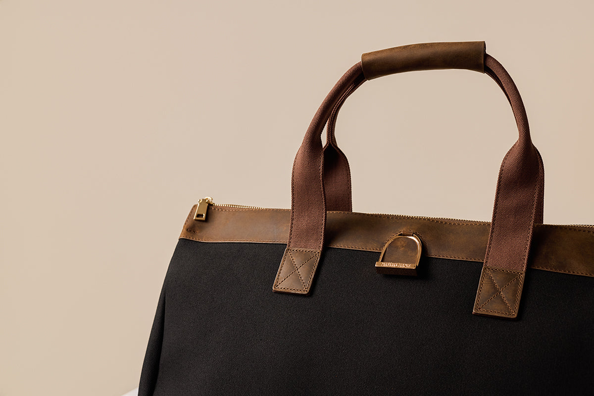 Weekender Bag in Havana & Black