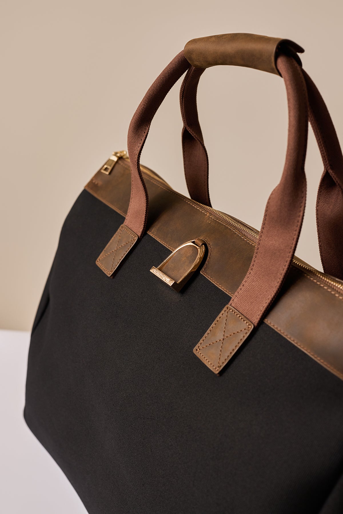 Weekender Bag in Havana & Black