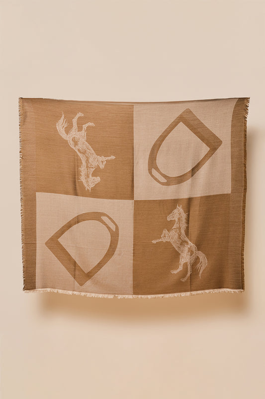 Blanket Scarf in Antique