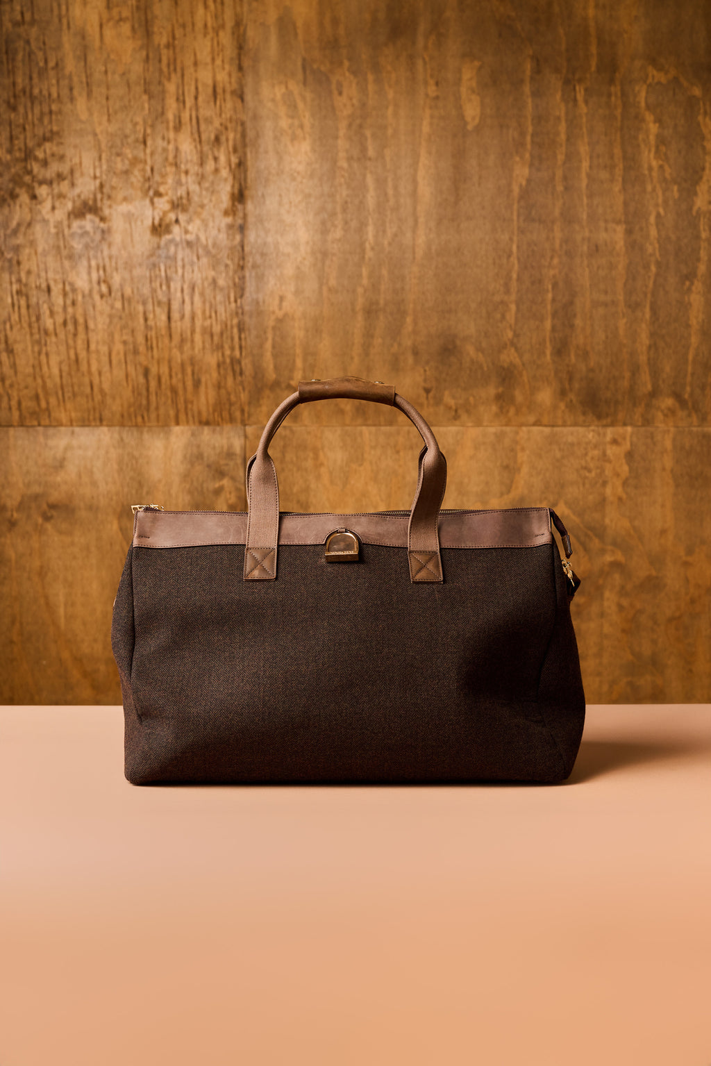 Limited Brindle Tweed Weekender Bag