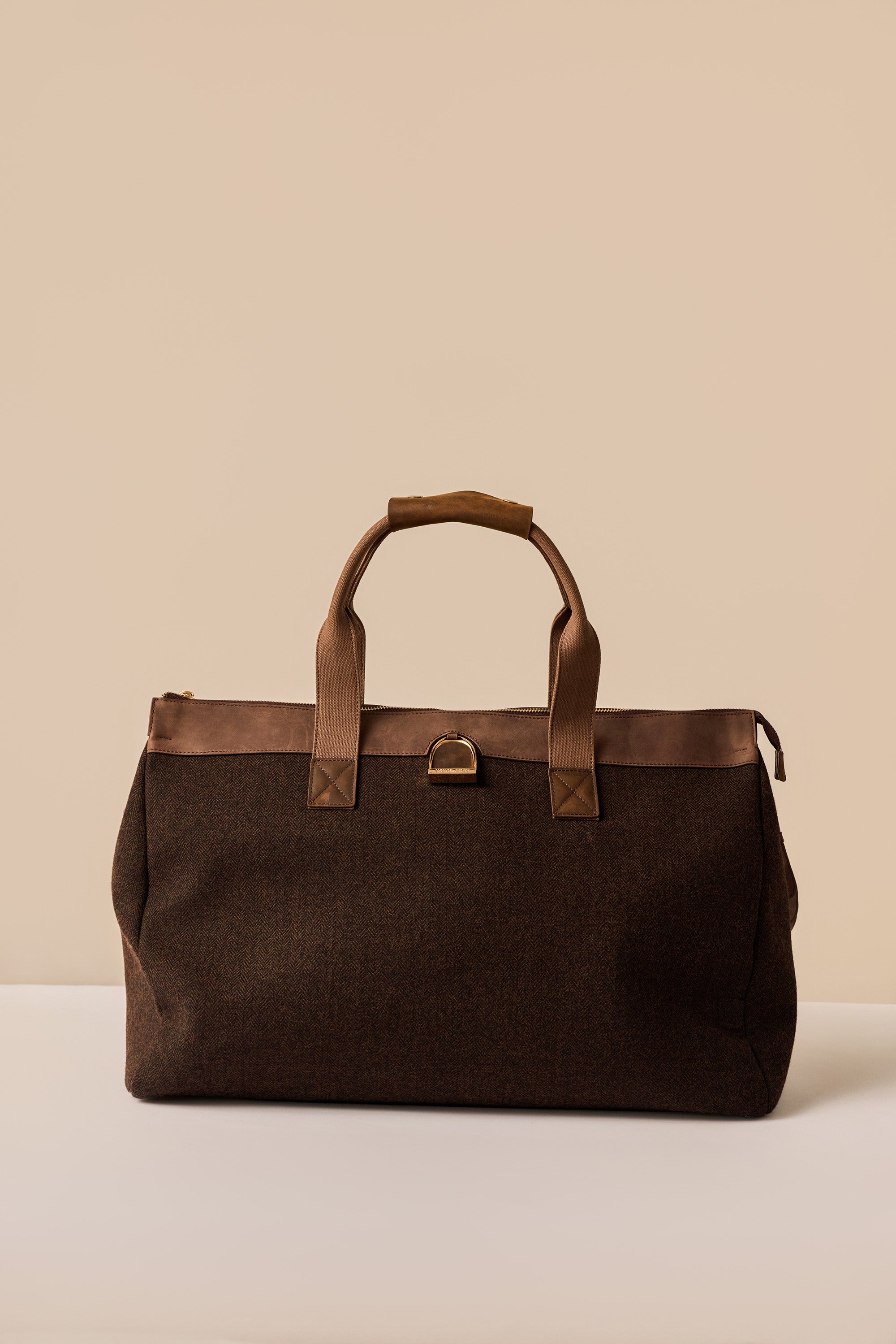 Limited Brindle Tweed Weekender Bag